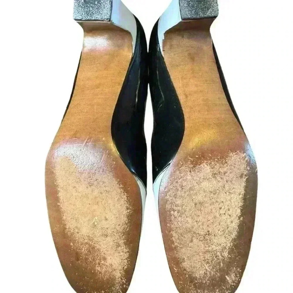 Palizzio Imperial Vintage Shoes Black And White Size 7 - Picture 6 of 10